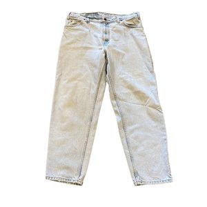 Vintage 1990s Levis 550 Jeans Relaxed Fit Tapered Leg Mens Faded Wash Size 36x30